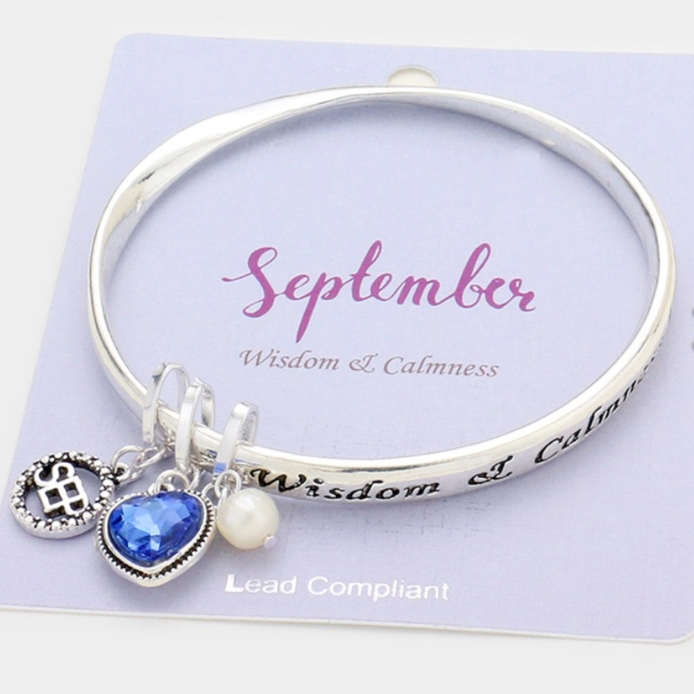 🆕 “Wisdom& Calmness” Sept Heart Bracelet